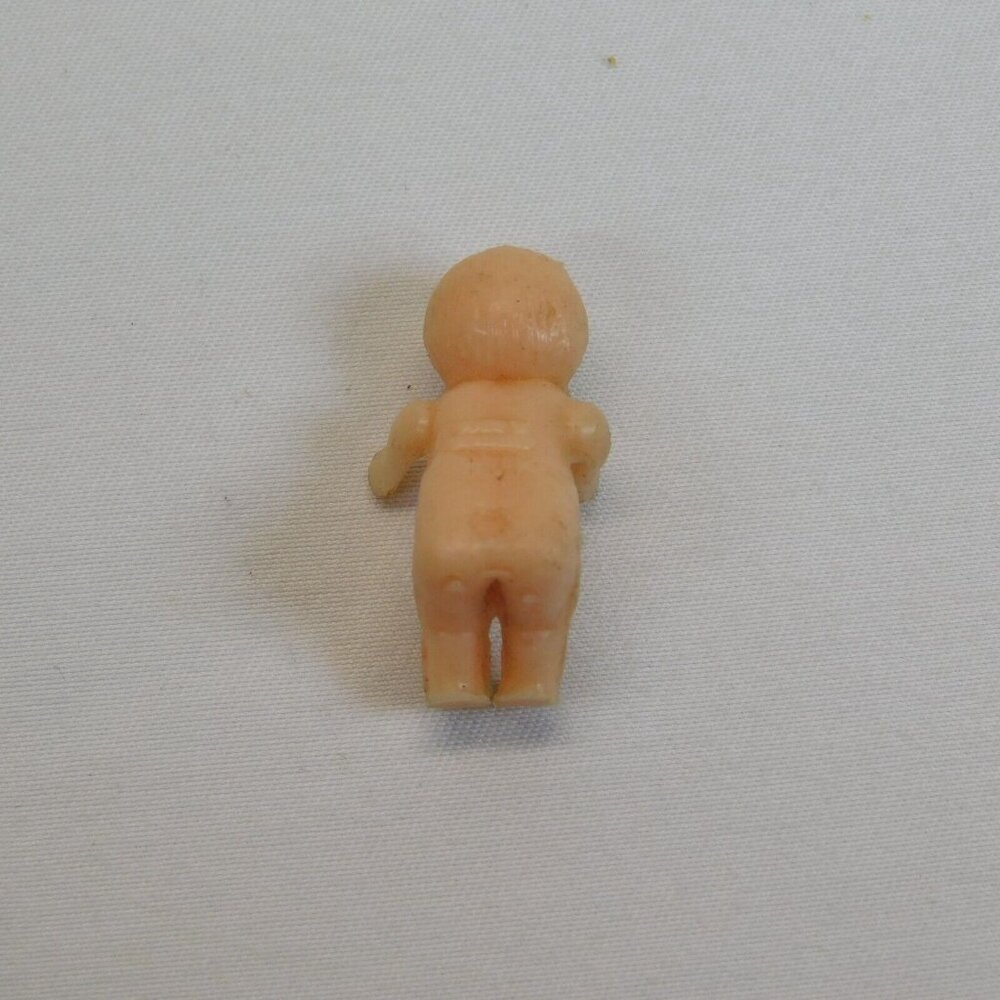 Lot of 3 Creepy Miniature Babydolls Dollhouse Size 1 Articulated Jointed Tiny - Picture 8 of 9